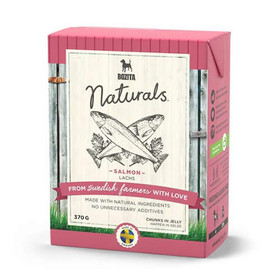Abbildung Bozita Naturals Happen in Gelee mit Lachs 370 g - 6 Stck