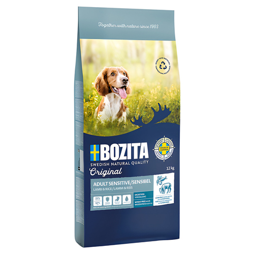 Bozita Original Adult Sensitive Lamm & Reis 12 kg
