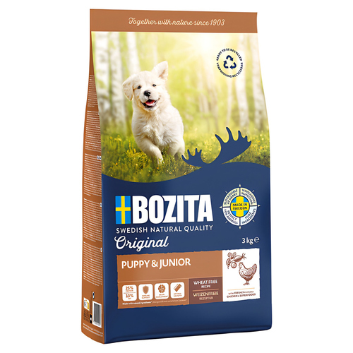 Bozita Original Puppy & Junior weizenfrei 3 kg