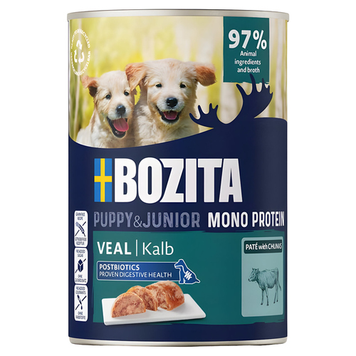 Bozita Pate Puppy Kalb 400 g - 6 Stück