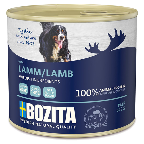 Bozita Paté mit Lamm 625 g - 6 Stück