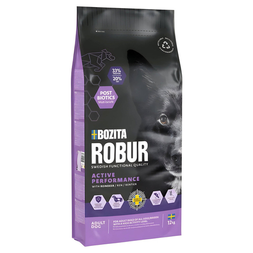 Bozita Robur Adult Active Performance Rentier 12 kg
