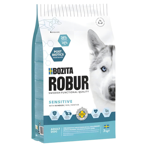 Bozita Robur Adult Sensitive Rentier 3 kg