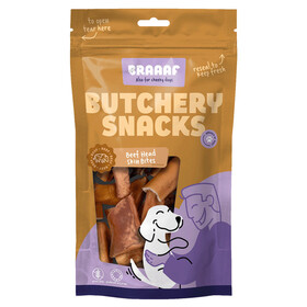 Braaaf Hundesnack Butchery Rinderkopfhautst&uuml;cke 150 g
