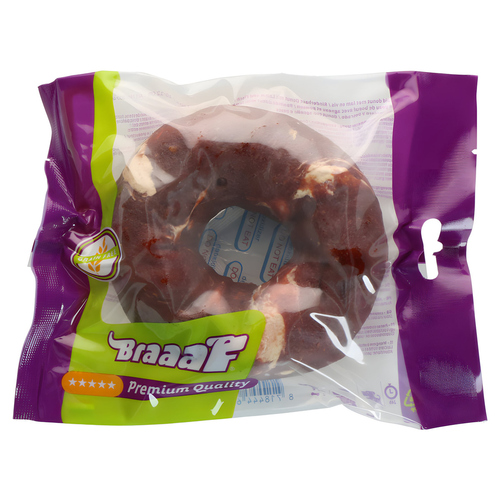 Braaaf Hundesnack Rawhide Donut Lamm & Fisch 120 g