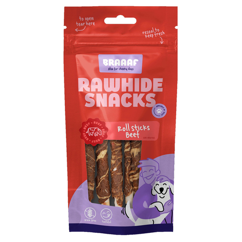 Hundesnack Rawhide Roll Sticks Rind & Fisch 80 g, Abbildung 1