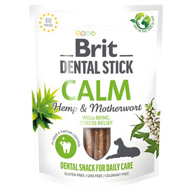 Abbildung Brit Dog Hundesnack Dental Stick Calm - Hemp & Motherwort 251 g