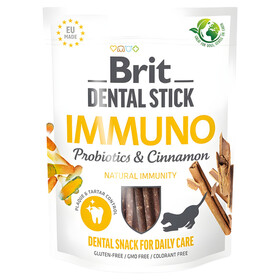 Abbildung Brit Dog Hundesnack Dental Stick Immuno - Probiotics & Cinnamon 251 g
