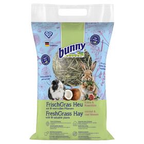 Bunny Nature FrischGras Heu Kokos & Rosenbl&uuml;te 500 g