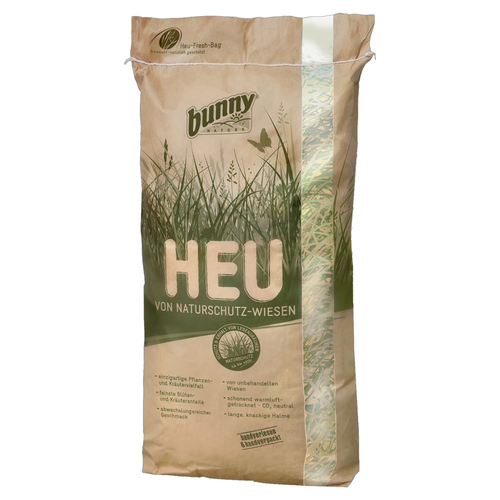 Bunny Nature Heu von Naturschutz-Wiesen 600 g