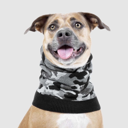 weitere Abbildung Canada Pooch Hundeschal Northern Knit Snood Black Camo
