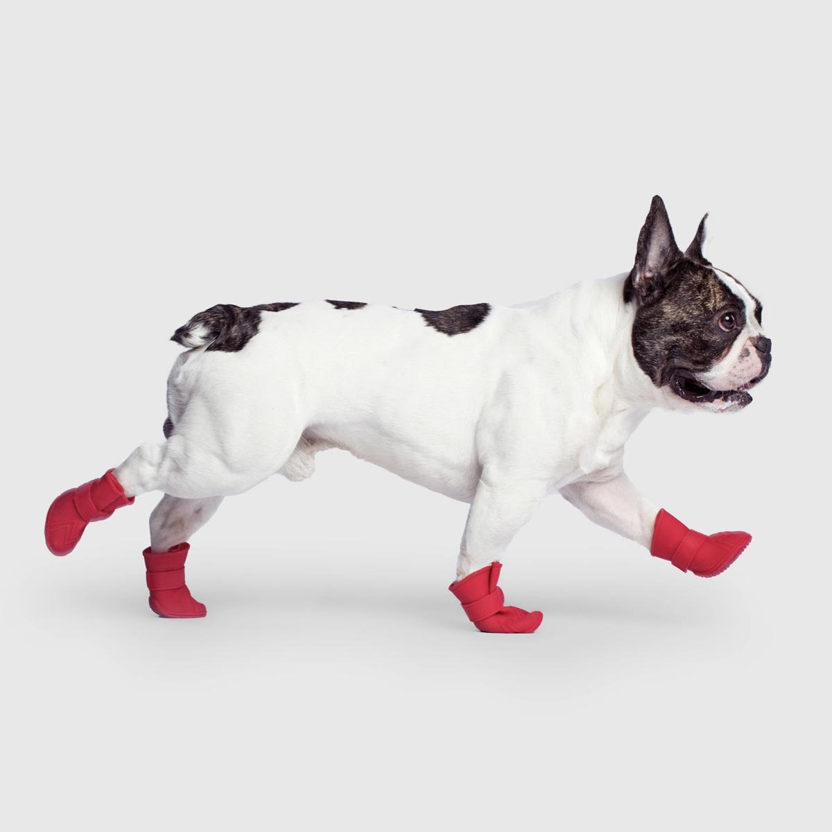 Canada Pooch Hundeschuhe Unlined Wellies Red