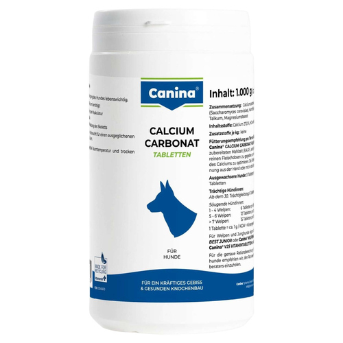 Canina Calcium Carbonat Tabletten 1000 g