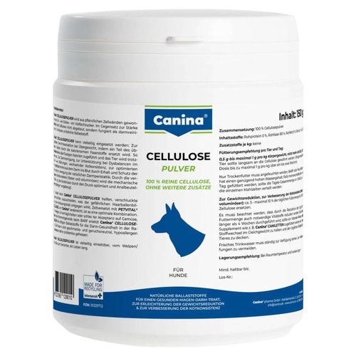 Canina Cellulose Pulver 150 g
