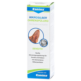 Abbildung Canina Mikrosilber Ohrensplung fr Katzen 100 ml