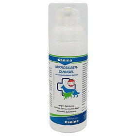 Abbildung Canina Mikrosilber Zahngel 50 ml fr Hunde