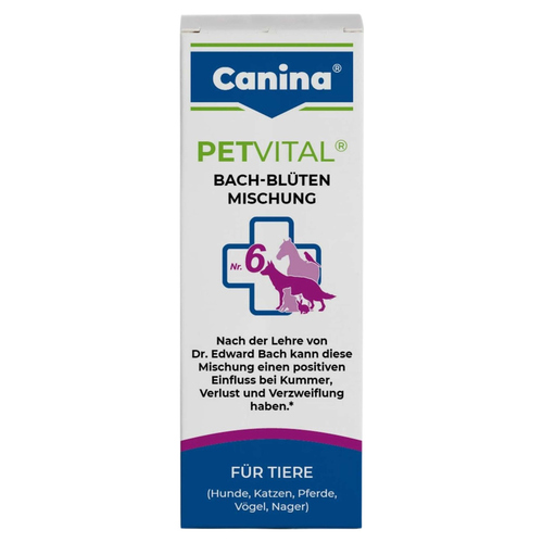Canina PETVITAL Bachblüten Nr. 6 - Verlust 10 g für Hunde