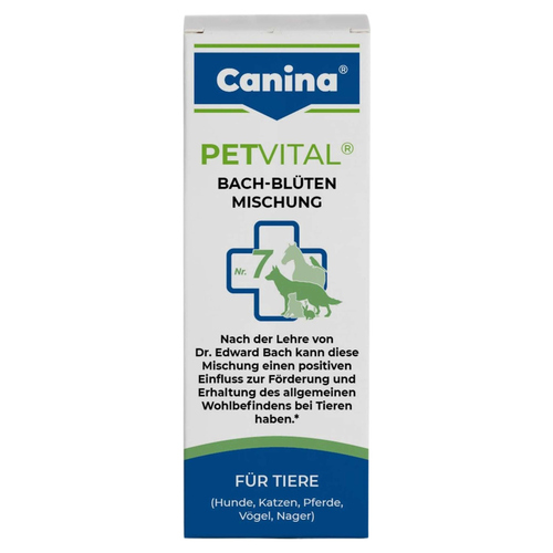 Canina PETVITAL Bachblüten Nr. 7 - Entschlackung 10 g für Hunde