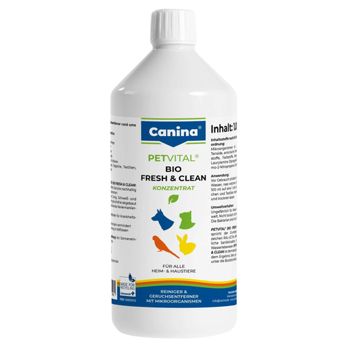 Canina PETVITAL Bio Fresh & Clean 1000 ml, Hund