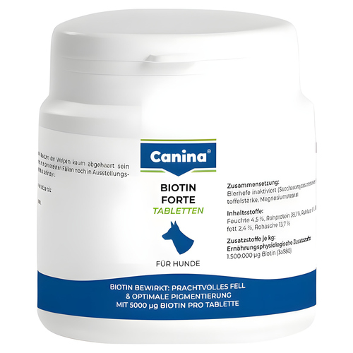 Canina PETVITAL Biotin-Tabs 100 g für Hunde