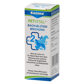 Abbildung Canina Petvital Bachblten Nr. 2 - Angst 10 g fr Nager