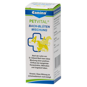 Abbildung Canina Petvital Bachblten Nr. 4 - Lernbereitschaft 10 g fr Nager