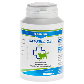 Abbildung Canina Pharma Cat-Fell O.K. Pulver 100 g