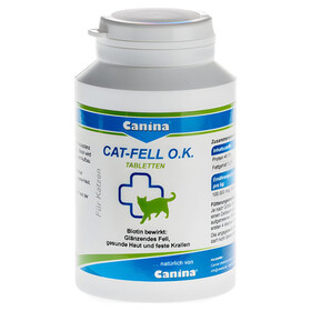 Abbildung Canina Pharma Cat-Fell O.K. Tabletten 125 g (ca. 250 Tabletten)