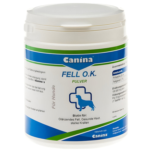Canina Pharma Fell O.K. Pulver 500 g