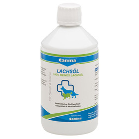 Abbildung Canina Pharma Lachsl fr Katzen 500 ml