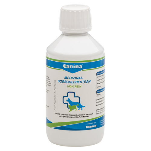 Canina Pharma Medizinal-Dorschlebertran für Hunde 250 ml