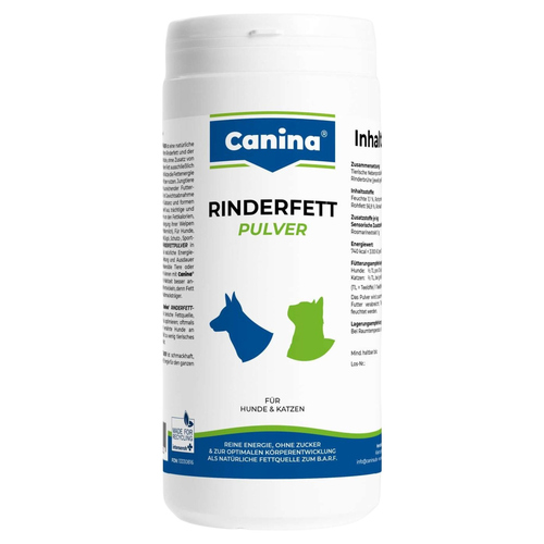 Canina Rinderfett Pulver 500 g für Hunde