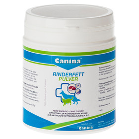 Abbildung Canina Rinderfett Pulver fr Hunde 250 g
