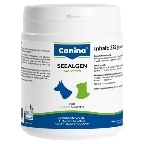 Canina Seealgen Tabletten 225 g für Hunde