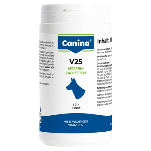 Canina V25 Vitamintabletten 200 g