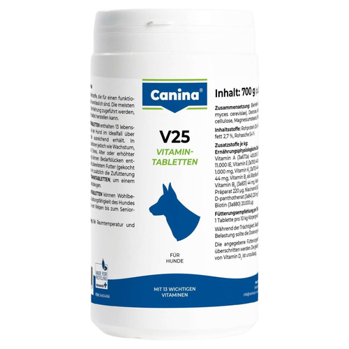 Canina V25 Vitamintabletten 700 g