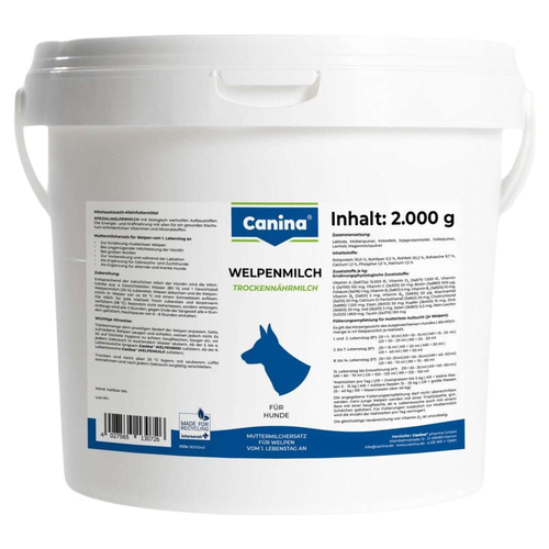 Canina Welpenmilch 2 kg