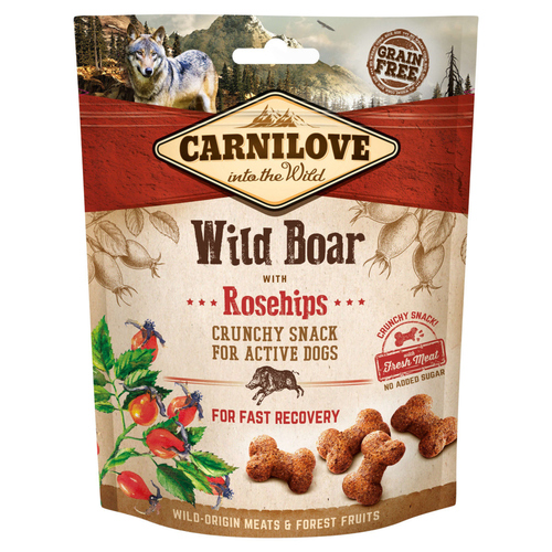 Carnilove Crunchy Wildschwein & Hagebutte 200 g - 6 Stück