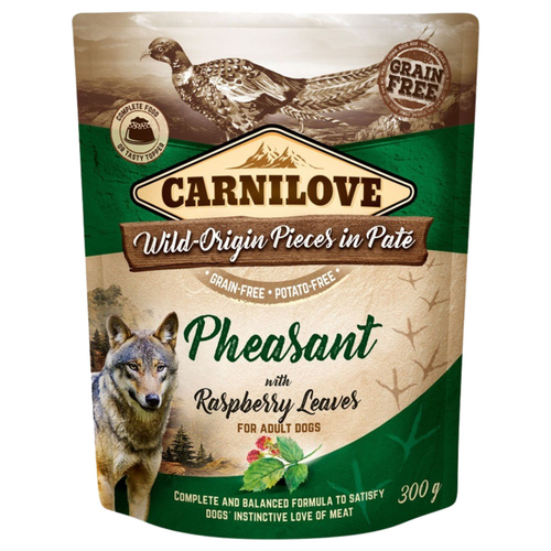 Carnilove Paté mit Fasan & Himbeerblätter 300 g