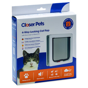 Abbildung Cat Mate Katzenklappe 235W wei