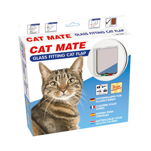 weitere Abbildung Cat Mate Katzentr fr Glas 4-Wege 210W wei