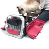 Catit Cabrio Transportbox rot/grau Abbildung 4
