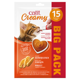 Abbildung Catit Creamy Huhn Bigpack 15 x 10 g