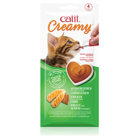 Abbildung Catit Creamy Huhn & Lamm 4er-Pack
