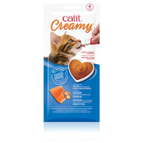 Abbildung Catit Creamy Lachs & Garnelen 4er-Pack