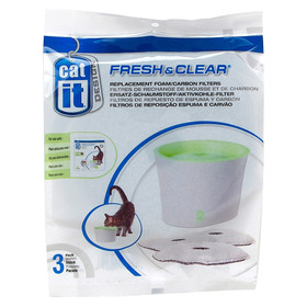 Abbildung Catit Ersatzfilter fr Katzen-Trinkbrunnen 3er Pack