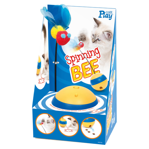 weitere Abbildung Catit Play Spinning Bee Laser-Spielzeug