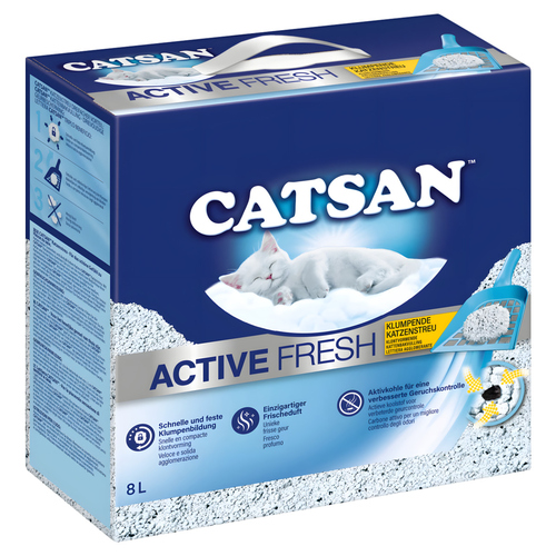 Catsan Active Fresh Klumpstreu 8 Liter
