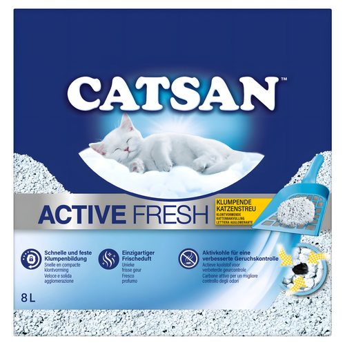 weitere Abbildung Catsan Active Fresh Klumpstreu 8 Liter