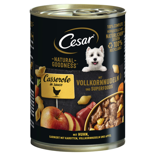 Cesar Natural Goodness Huhn + Superfoods 400 g